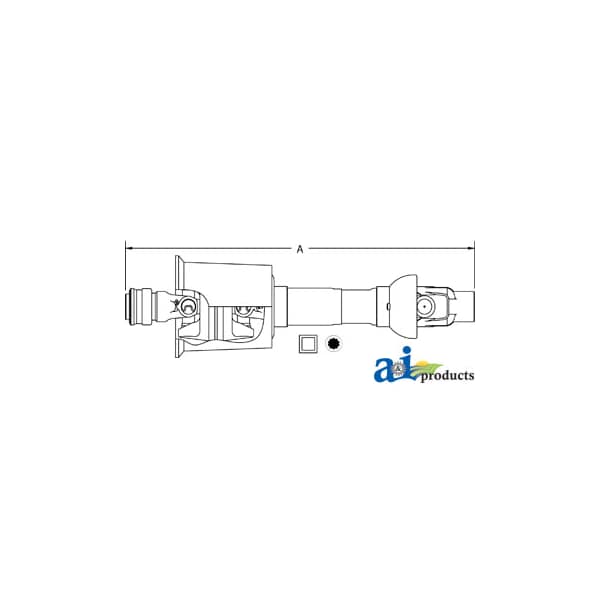 Domestic 80 Constant Velocity Driveline Less Implement Yoke 48 x11 x11
